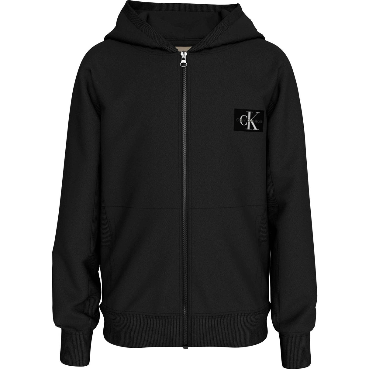 Calvin Klein Ck Black Badge Zip-Through Hoodies