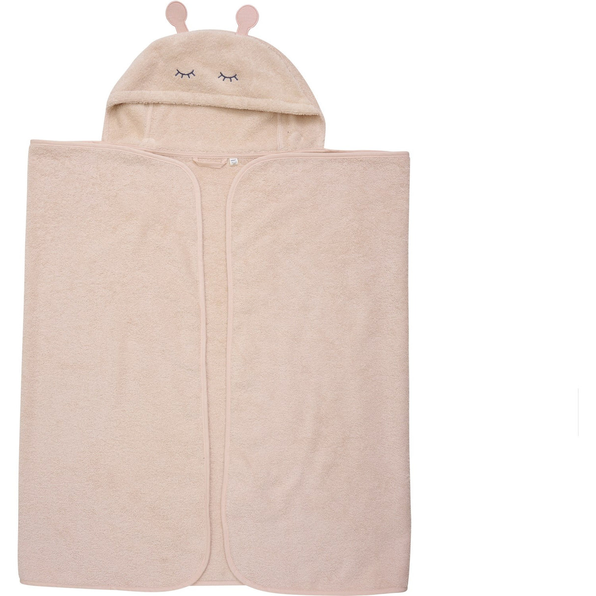 Pippi Rose Dust Hooded Bath Handduk
