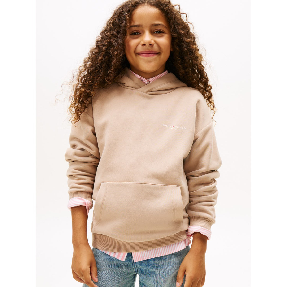 Tommy Hilfiger Malted Milk Mini Corp Hoodies