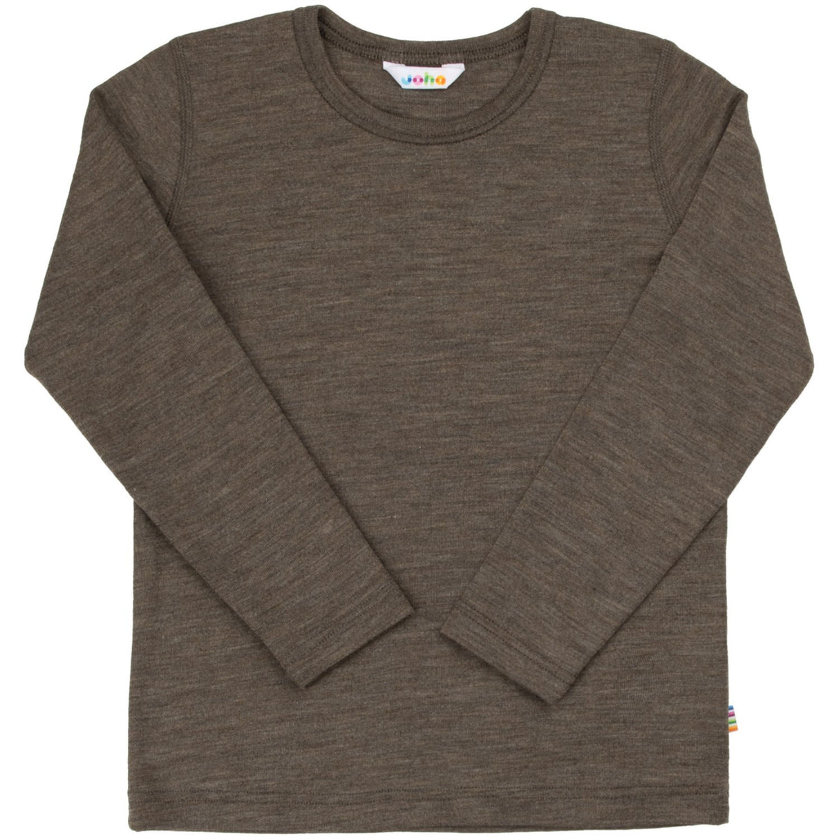 Joha Brown Melange Blus M/Lange Ärmar