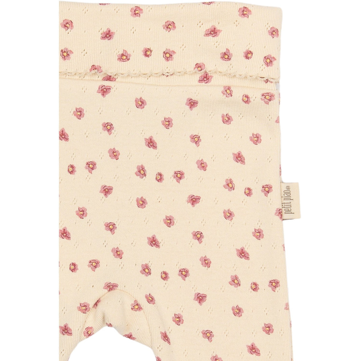 Petit Piao Autumn Anemone AOP PPDia Fold Leggings Pointel NOOS