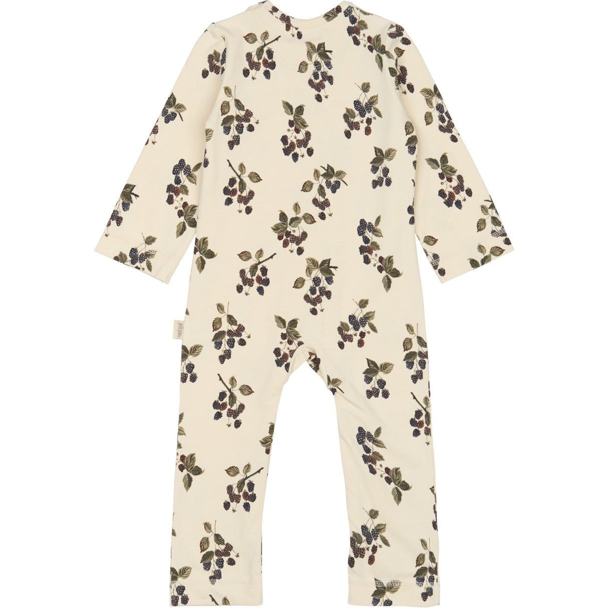 Petit Piao Black Berry Byxdress L/S Printed