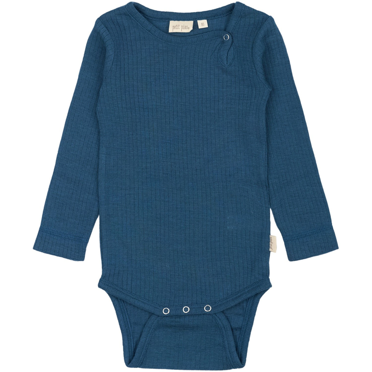 Petit Piao Ensign Blue PPDante Body L/S Merino Ull