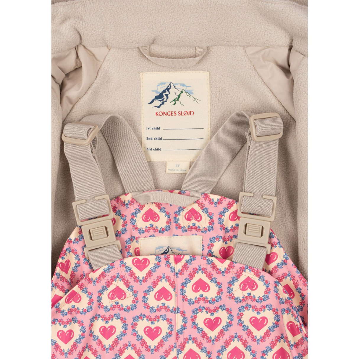 Konges Sløjd Felice Rose Rainy Palme Sett Girl