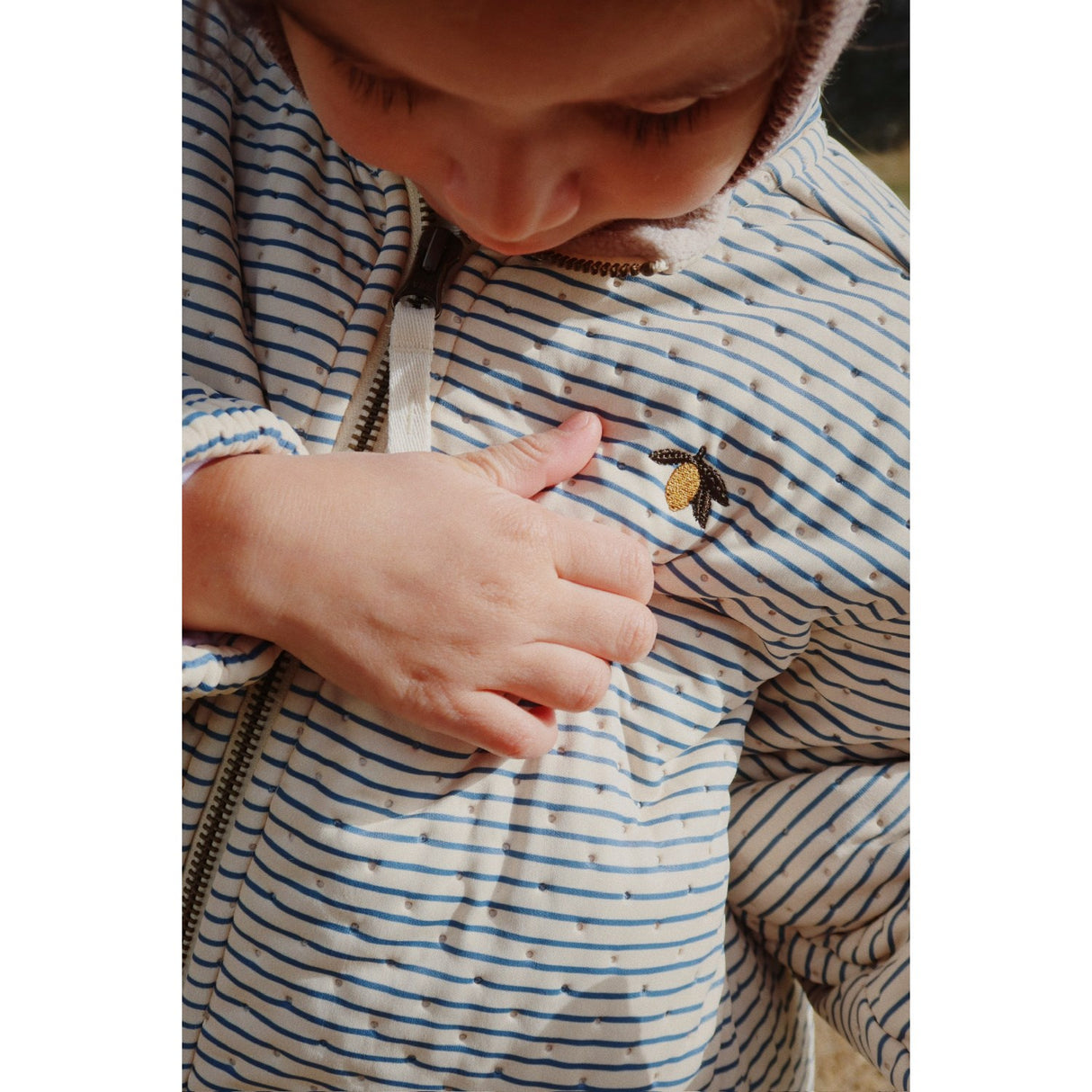 Konges Sløjd Stripe Bluie Thermo Jacka Grs