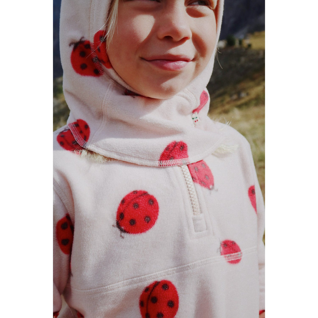 Konges Sløjd Ladybug Tavi Fleece Elefanthatt Grs