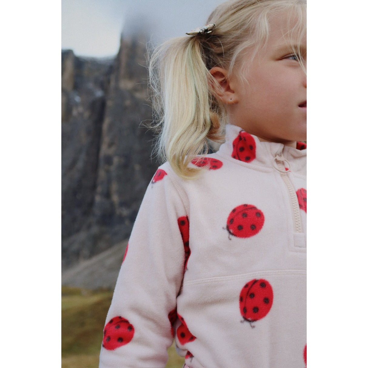 Konges Sløjd Ladybug Tavi Fleece Sweatshirt Grs