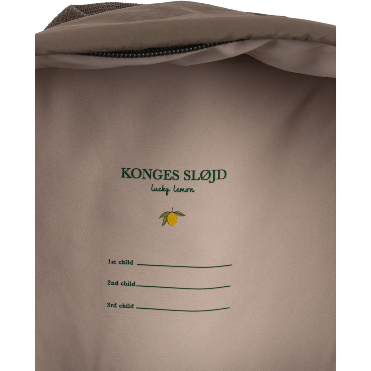 Konges Sløjd Walnut Juno Quiltad Ryggsäck Midi