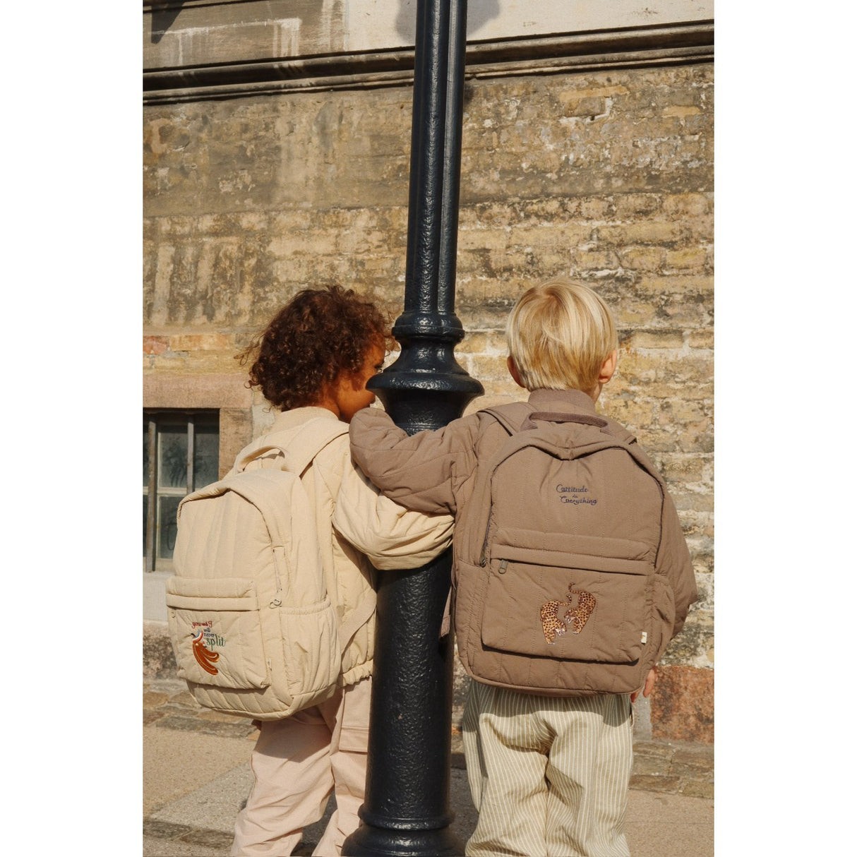 Konges Sløjd Walnut Juno Quiltad Ryggsäck Midi