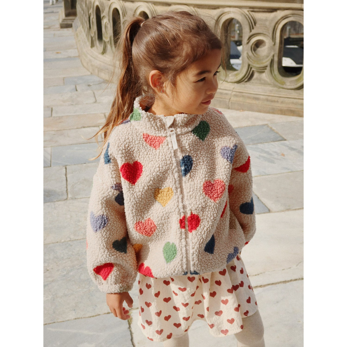 Konges Sløjd Bon Coeur Coloré Jody Nallebjörn Jacka Grs