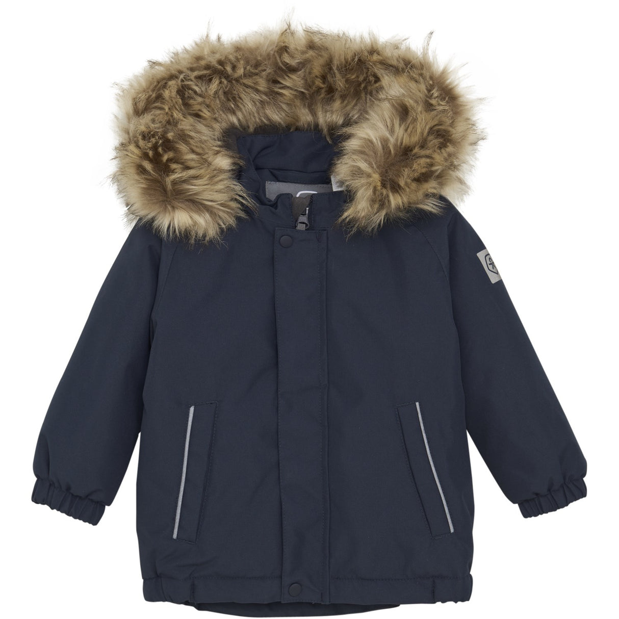 Color Kids Total Eclipse Baby Parka W. Fake Päls