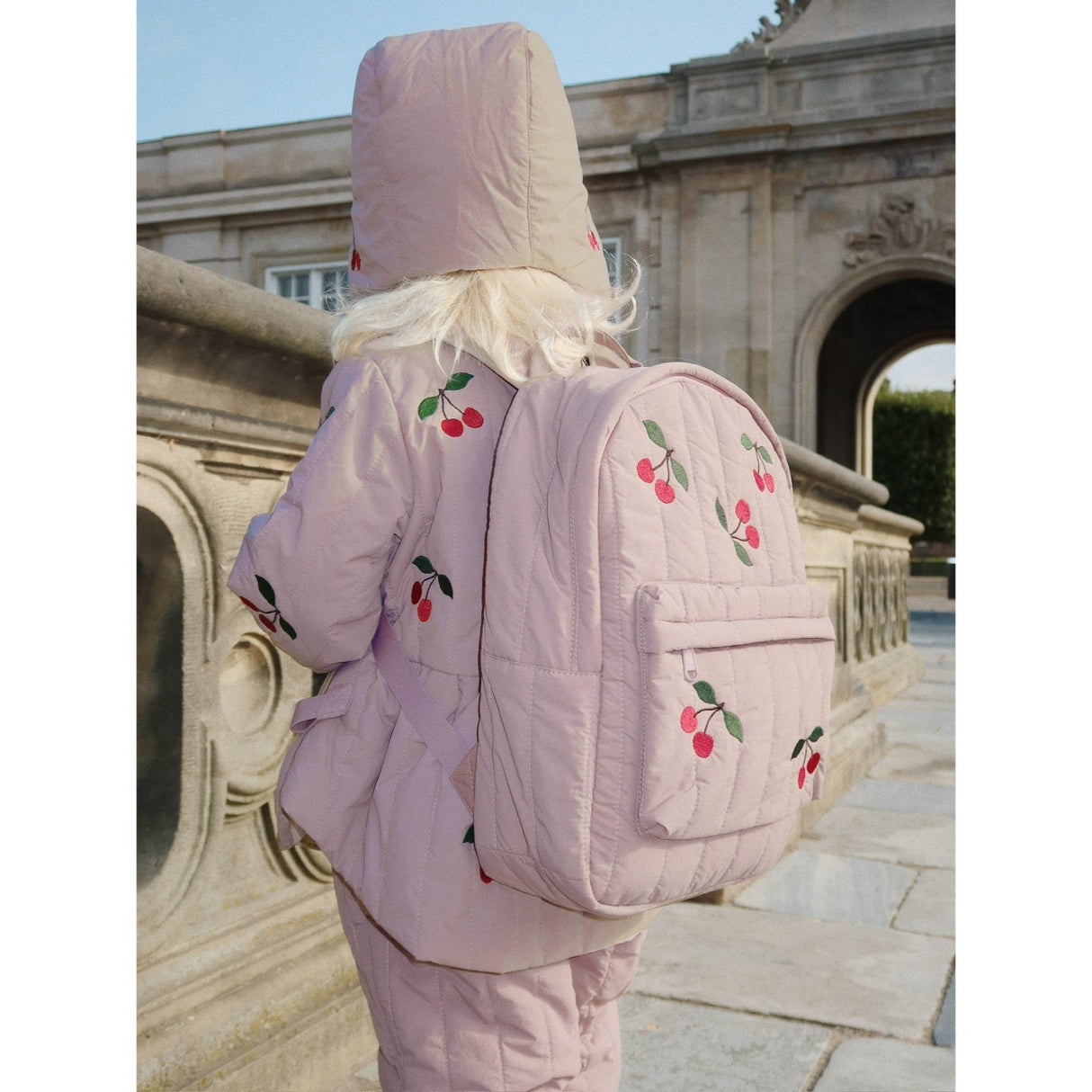 Konges Sløjd Twilight Mauve Juno Quiltad Ryggsäck Midi