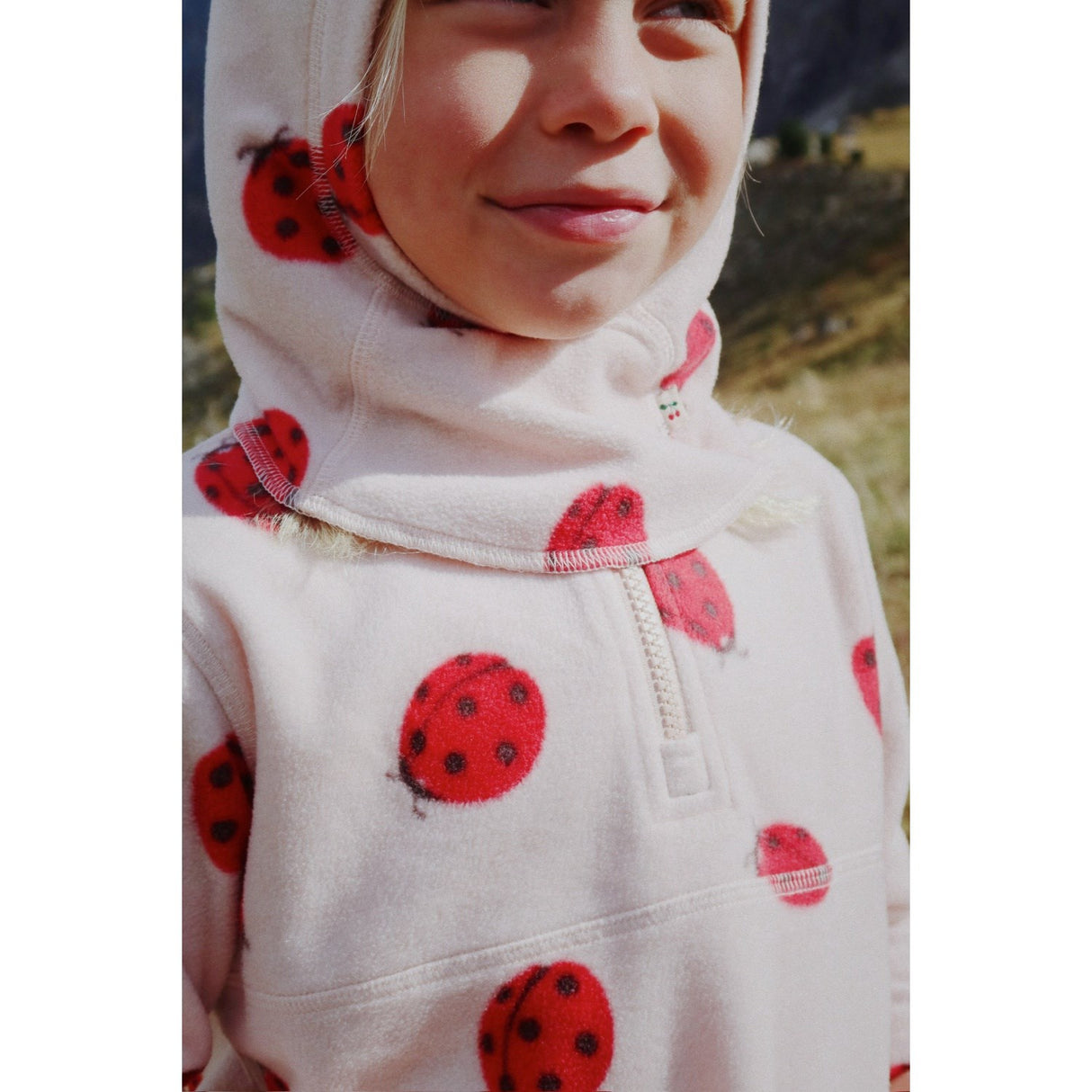 Konges Sløjd Ladybug Tavi Fleece Sweatshirt Grs