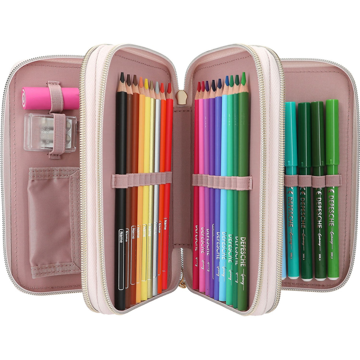 TOPModel Summer Feeling Triple Pencil Case