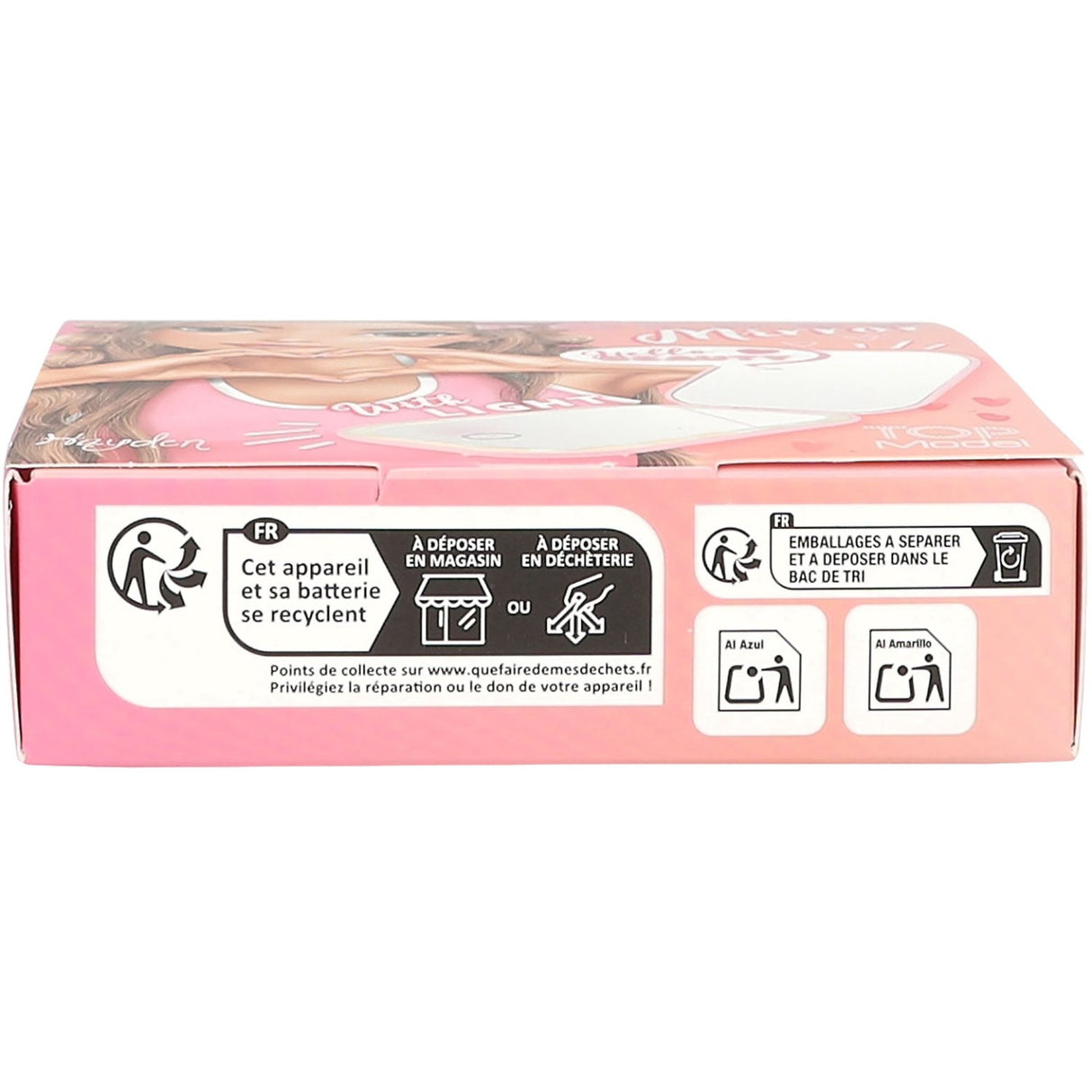 TOPModel Beauty And Me Foldable Pocket Spegel With LED