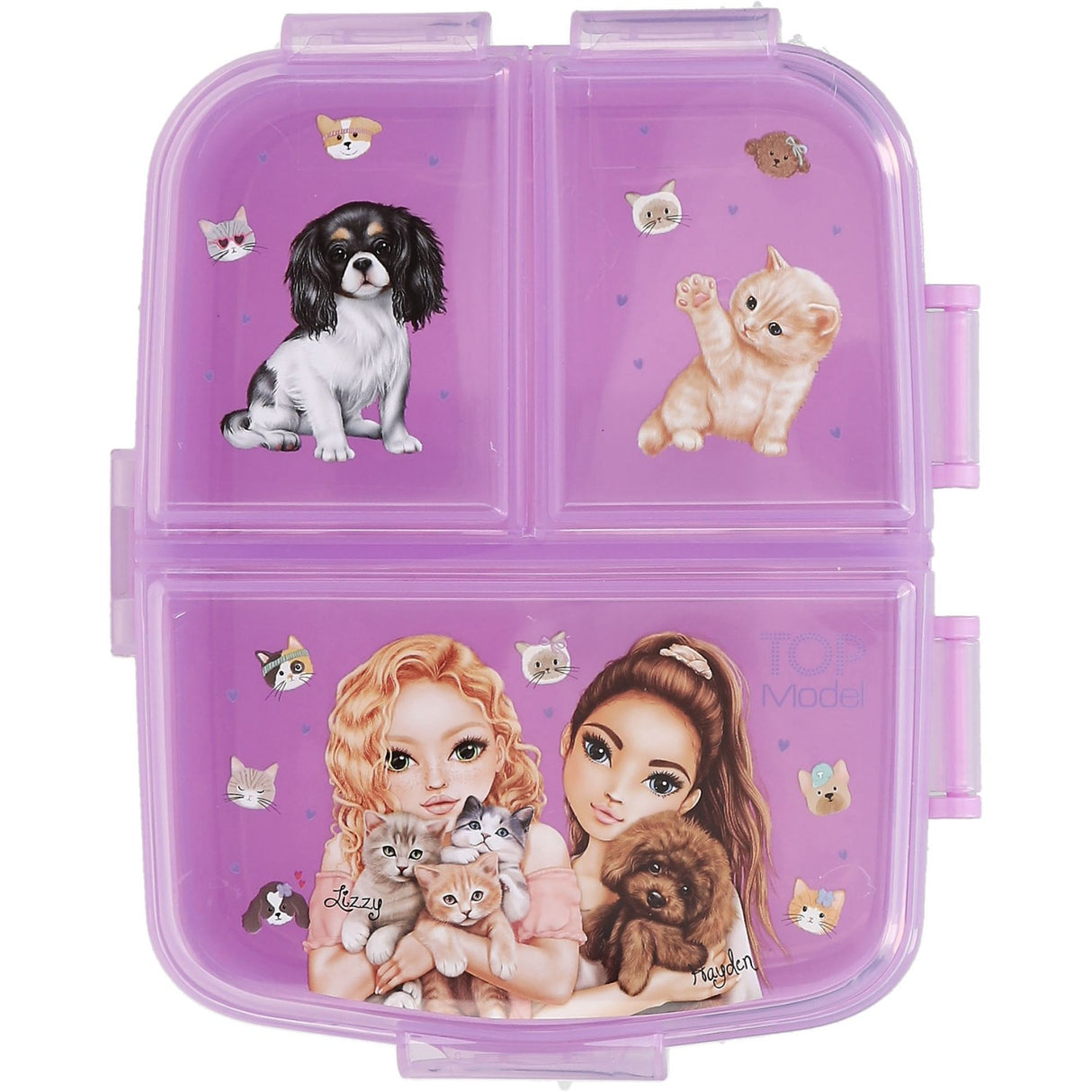 TOPModel Kitty And Doggy Lunchbox XL