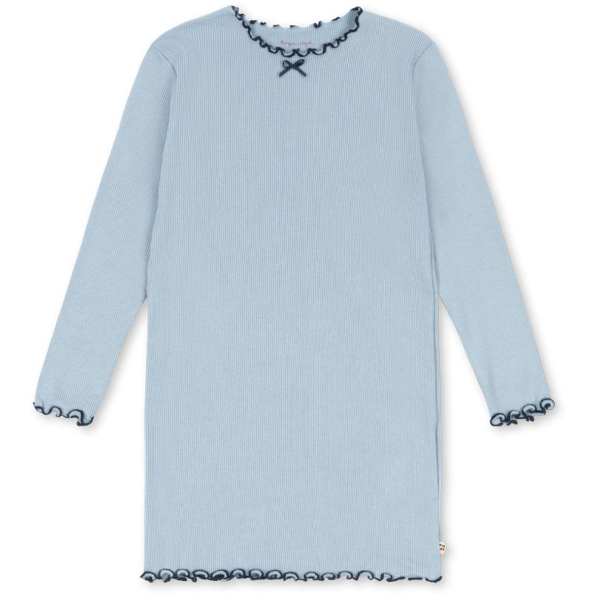 Konges Sløjd Blue Fog Rivi Rib Klänning Ocs