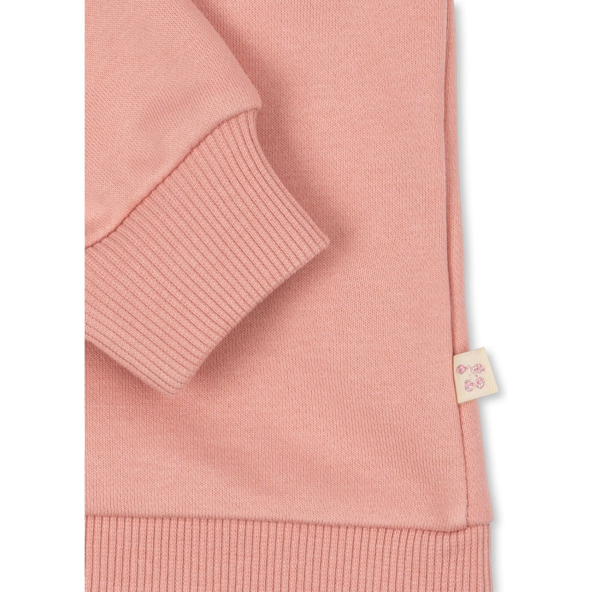 Konges Sløjd Mellow Rose Lou Paljet Sweat Zip Huva Ocs
