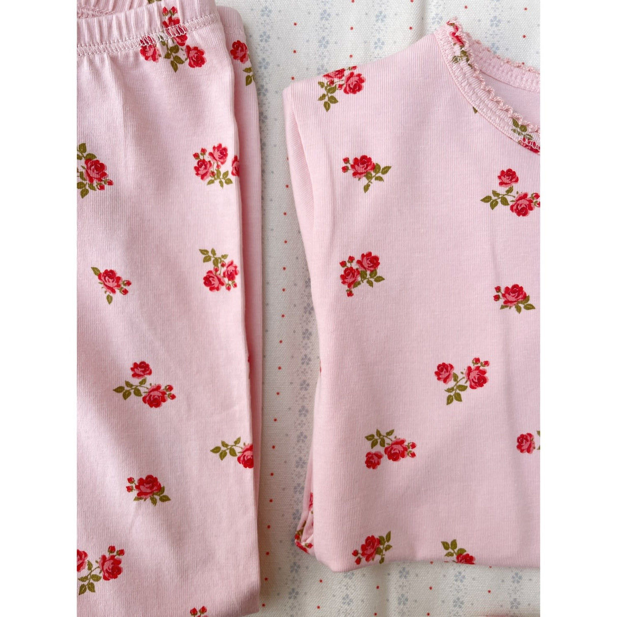 Konges Sløjd Rosa Pink Basic Byxor GOTS