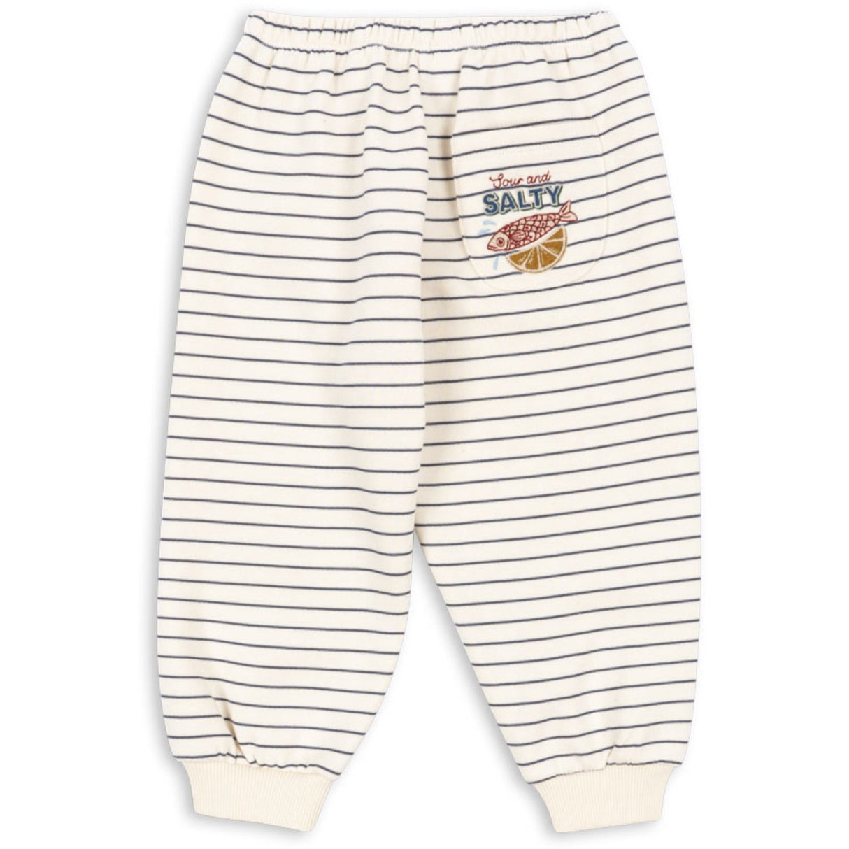 Konges Sløjd Captains Blue/Antique White Amio Sweat Byxor Ocs