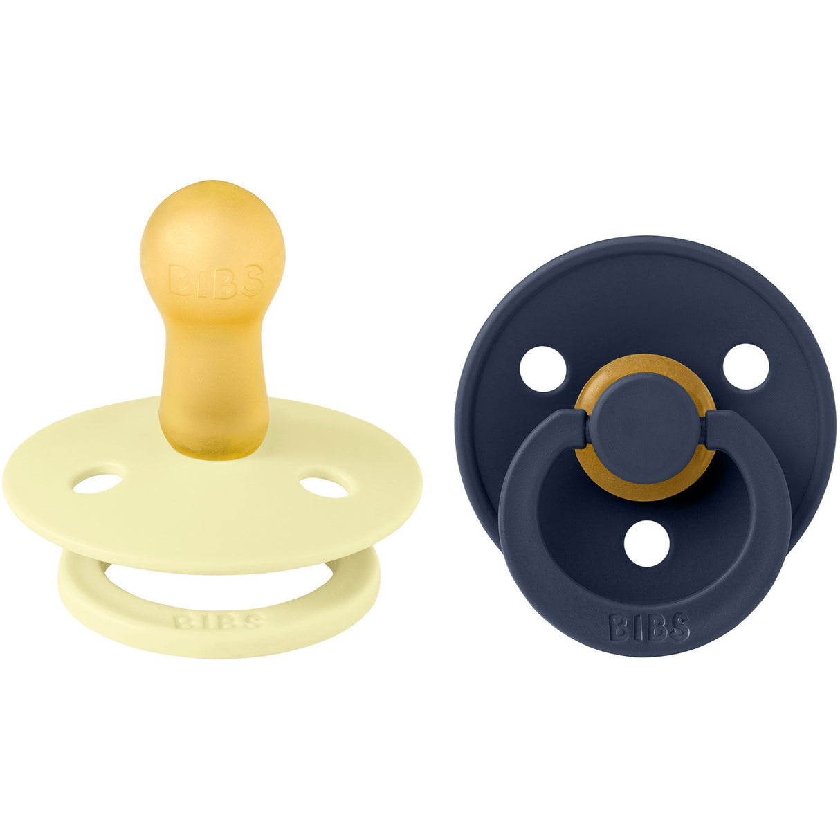 Bibs Luna Napp Colour 2-Pack Latex Deep Space