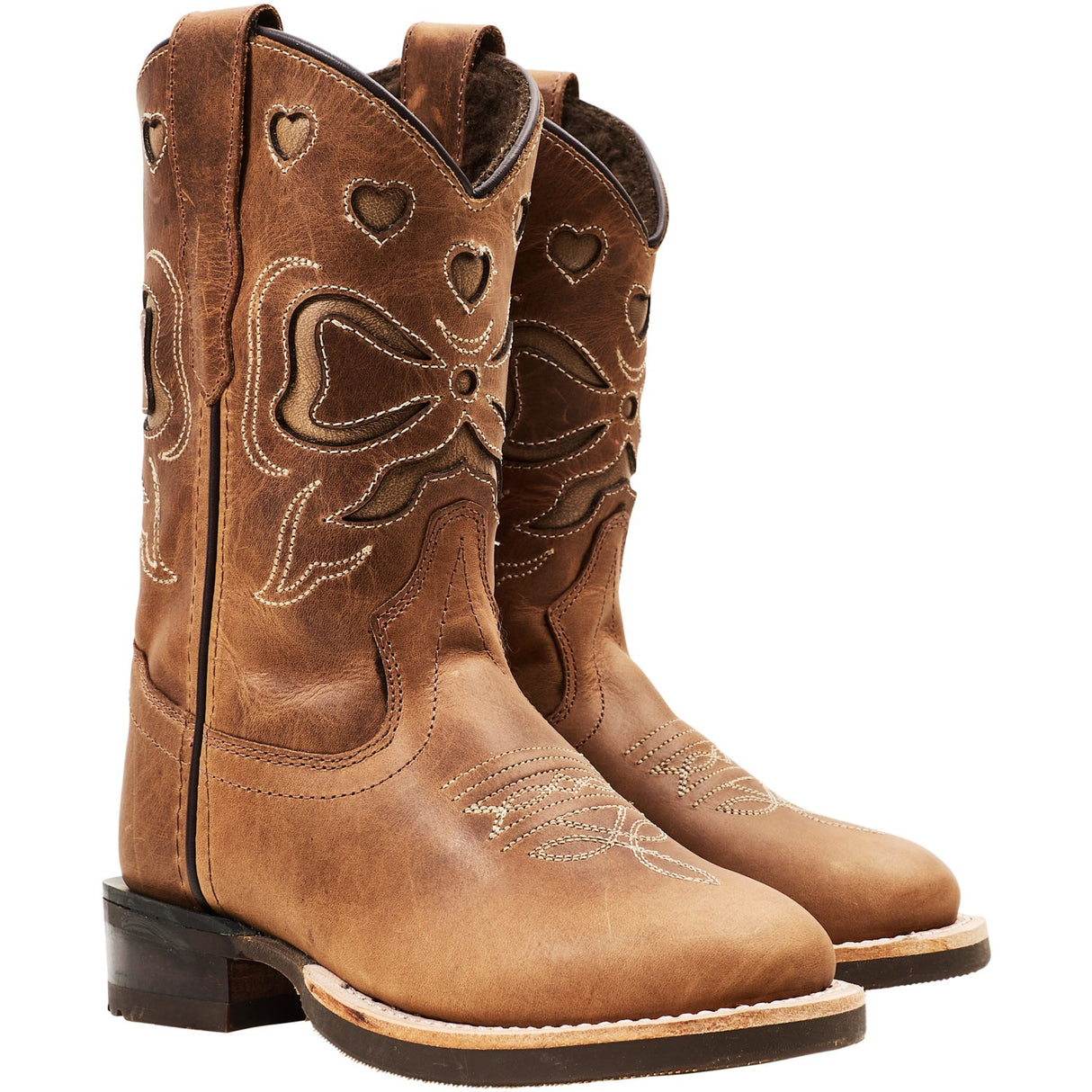 COPENHAGEN COLORS Cognac Bow Limited Ranger Stövlar W. Warm Lining