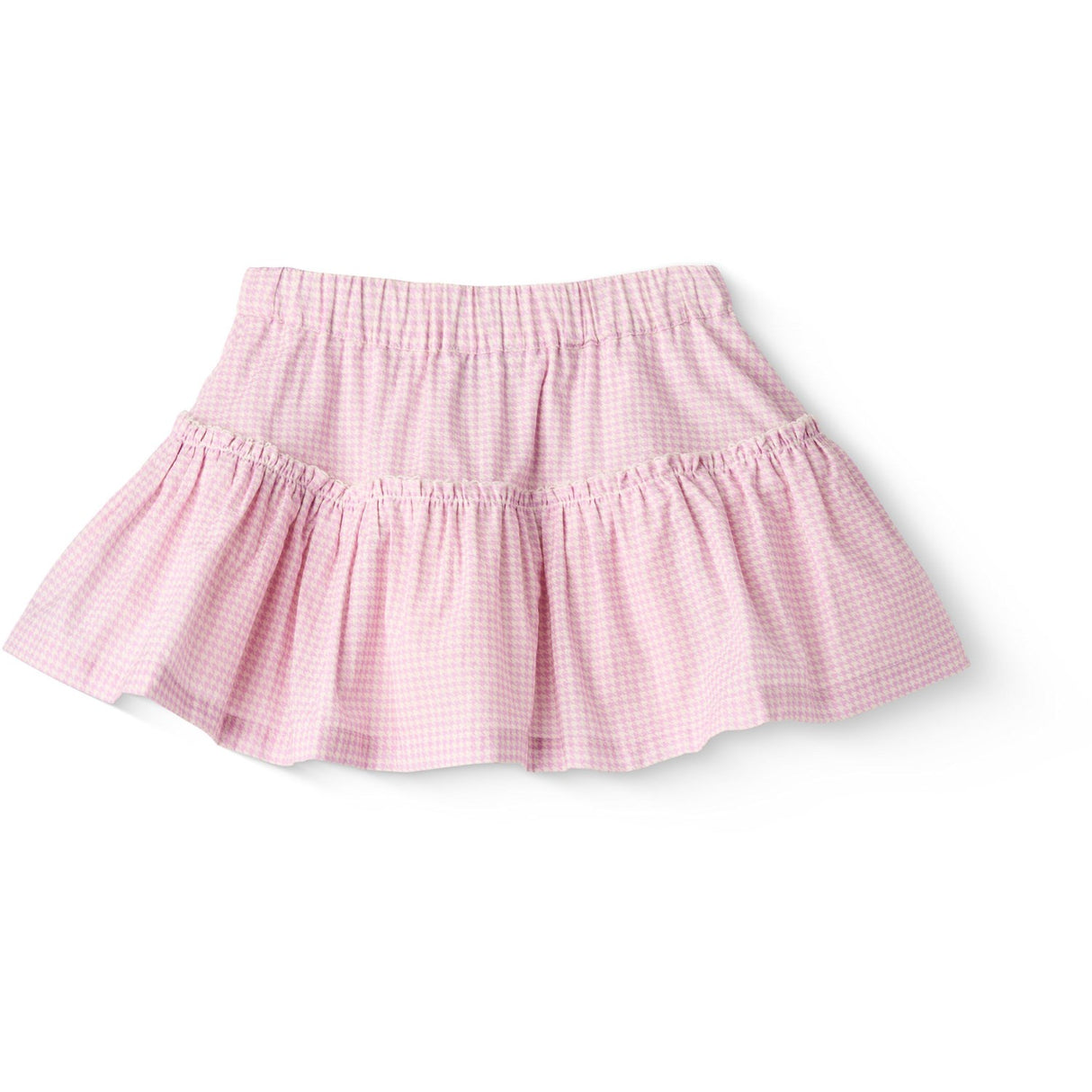 COPENHAGEN COLORS Syringa Comb. Houndstooth Kjol W. Tyll