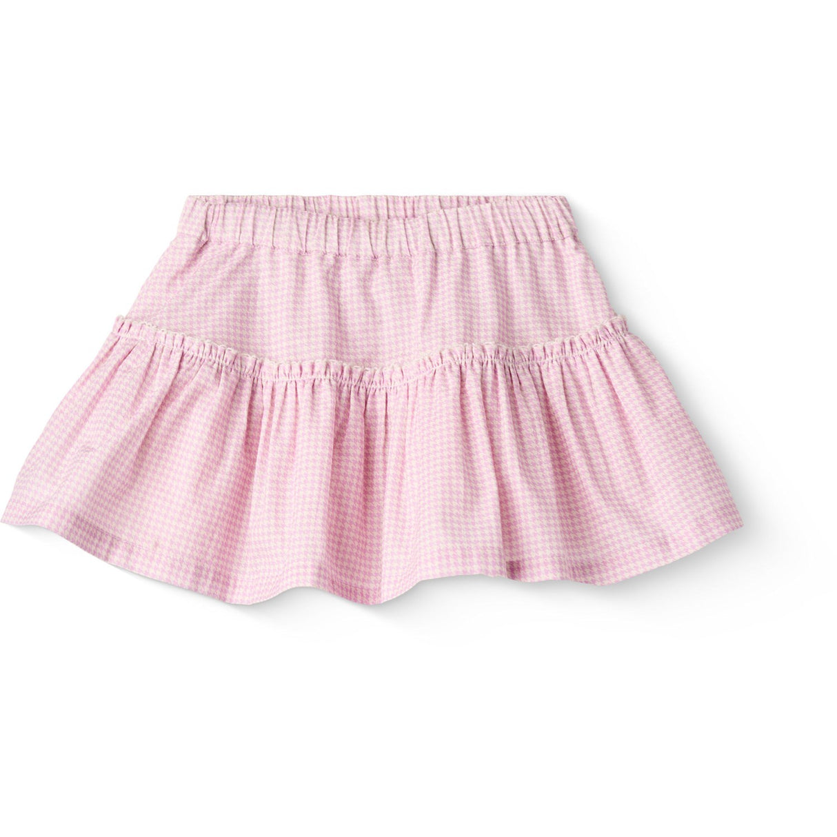 COPENHAGEN COLORS Syringa Comb. Houndstooth Kjol W. Tyll