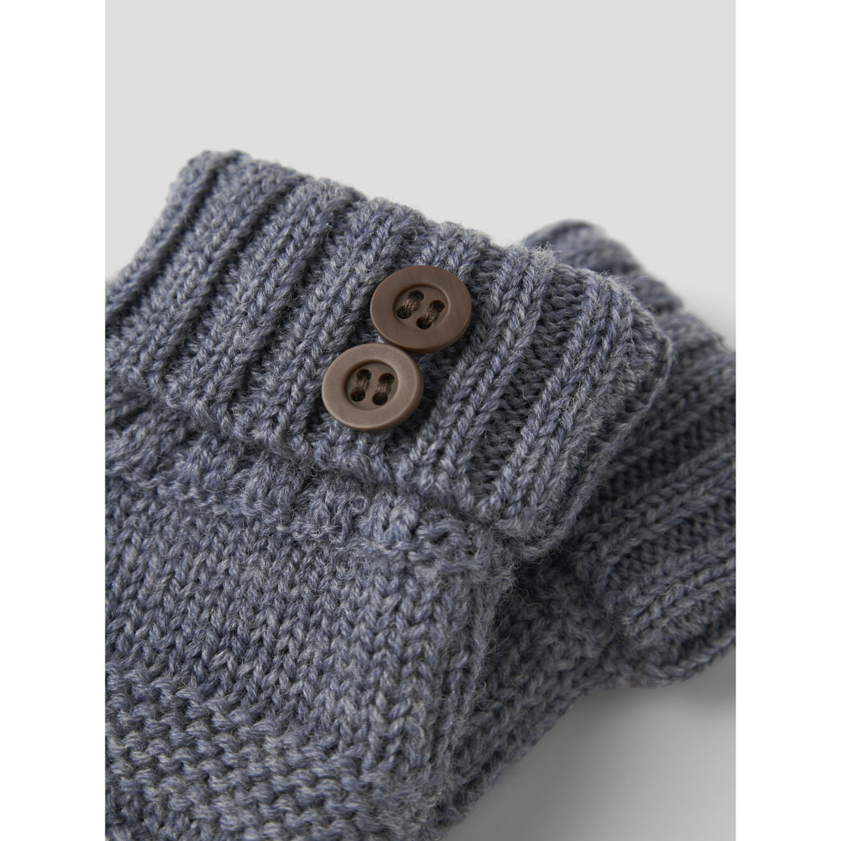 Name It Folkstone Gray Nbmwrilla Ull Stickad Tossor