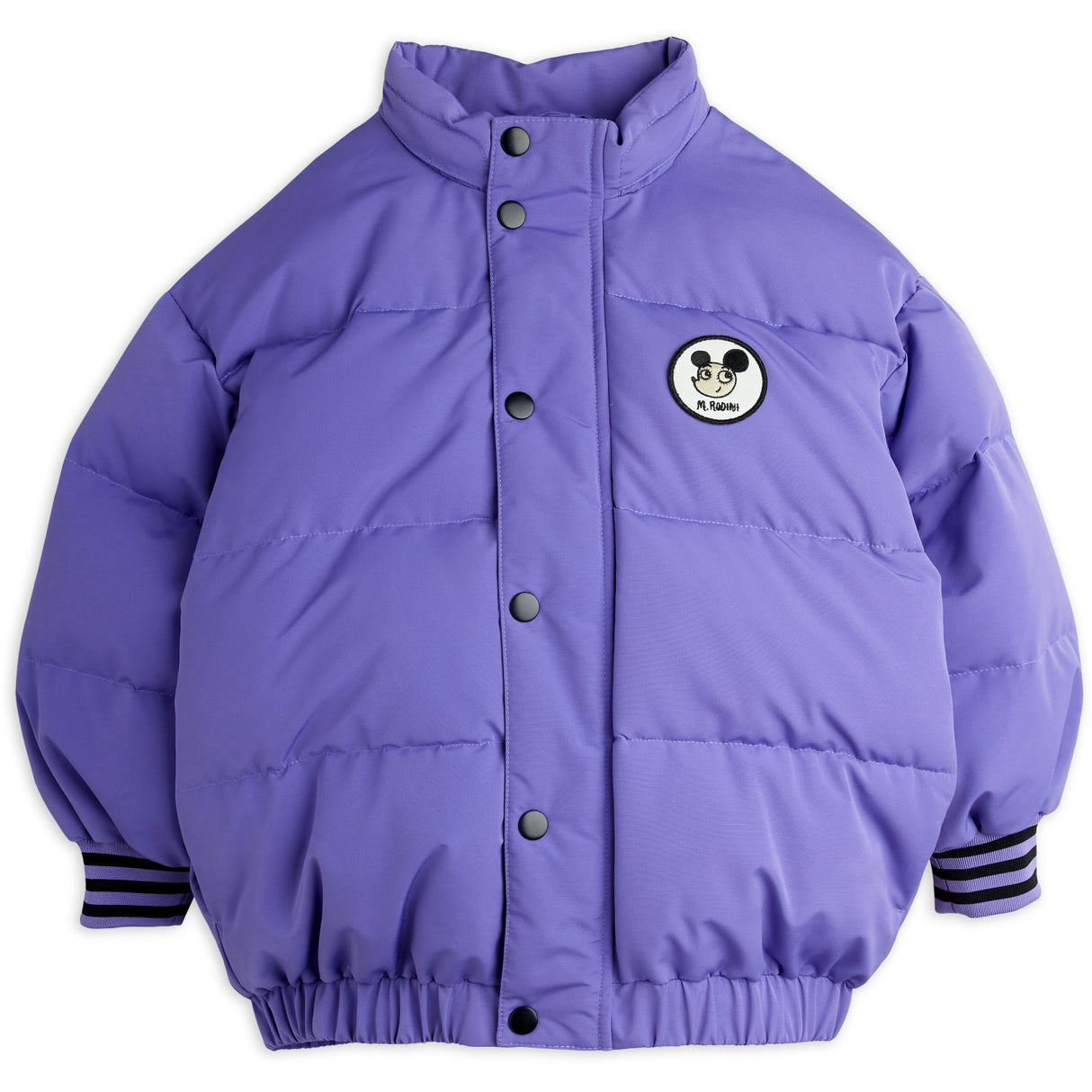 Mini Rodini Purple Ritzratz Patch Puffer