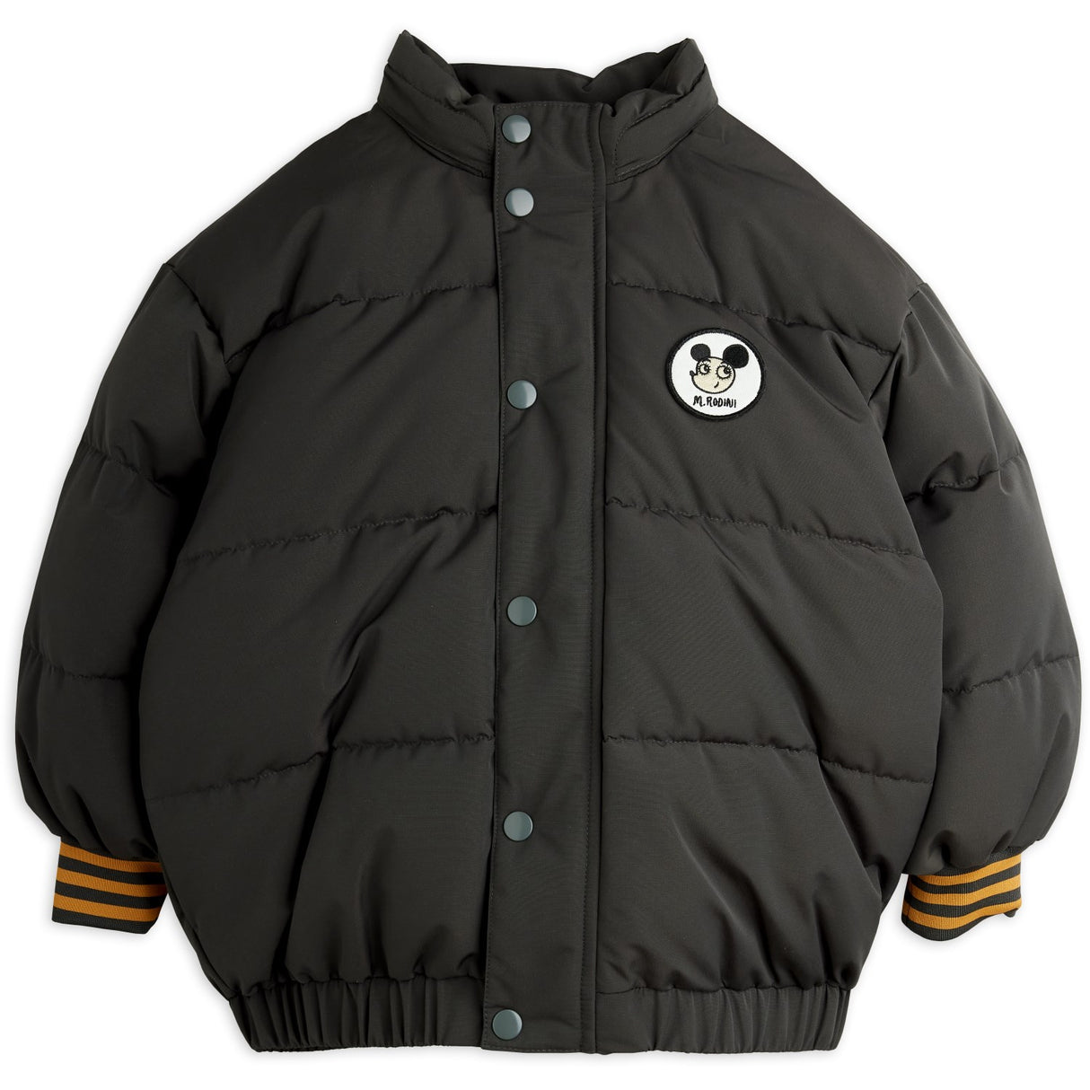 Mini Rodini Black Ritzratz Patch Puffer