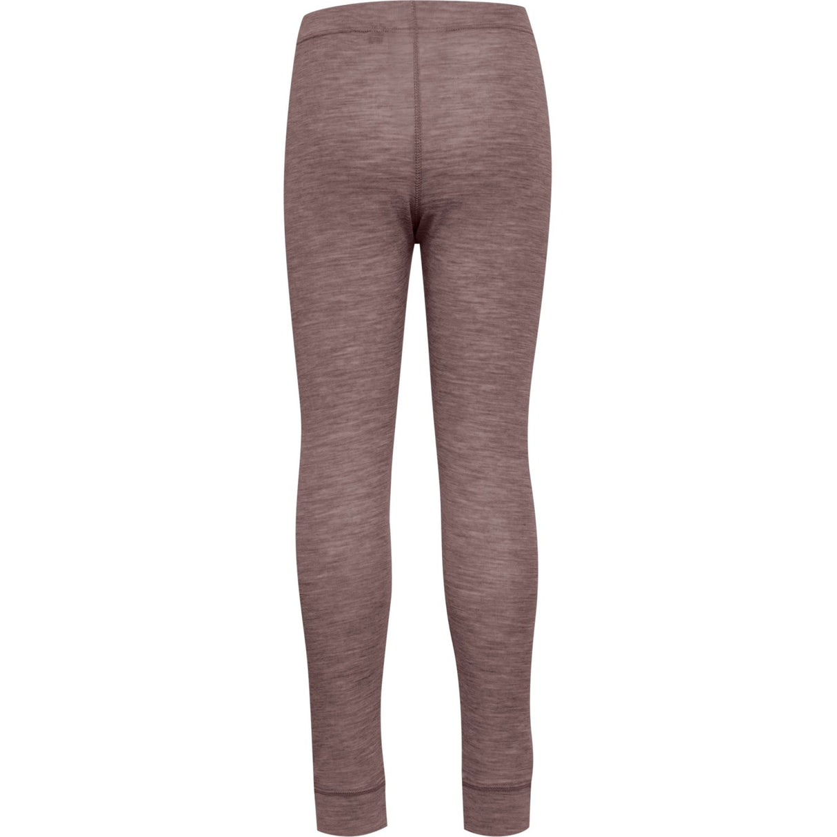 Hummel Twilight Mauve Jr Ull Rib Leggings