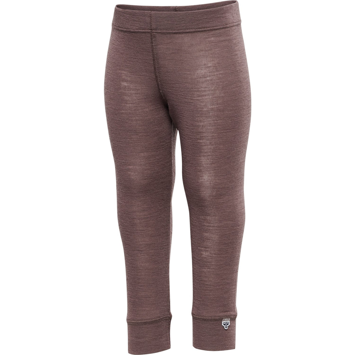 Hummel Twilight Mauve Mini Ull Rib Leggings