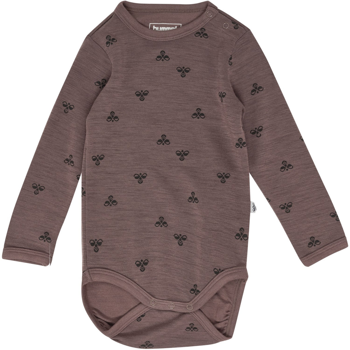 Hummel Twilight Mauve Mini Ull Body L/S