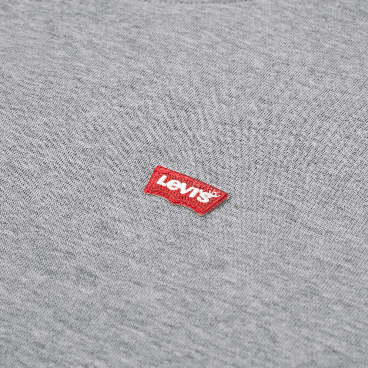 Levi's Grey Heather Mini Logo Crewneck Sweatshirt