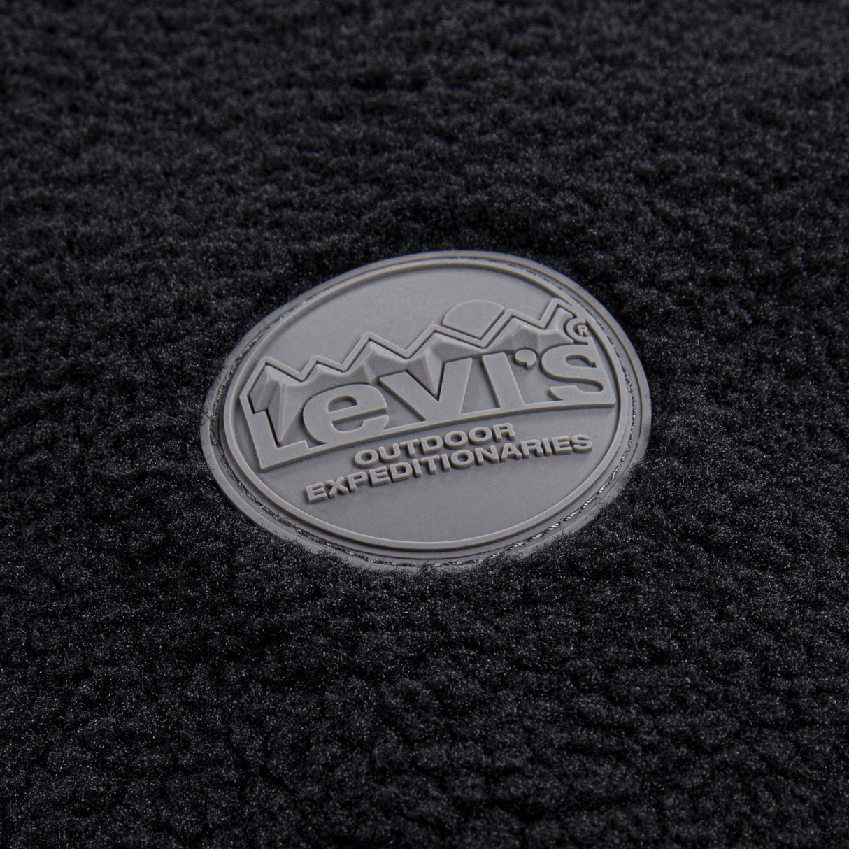 Levi's Jet Black Utility Sherpa Jacka