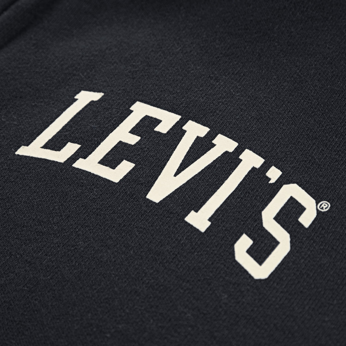 Levi's Jet Black Legendary Full Zip Hoodies