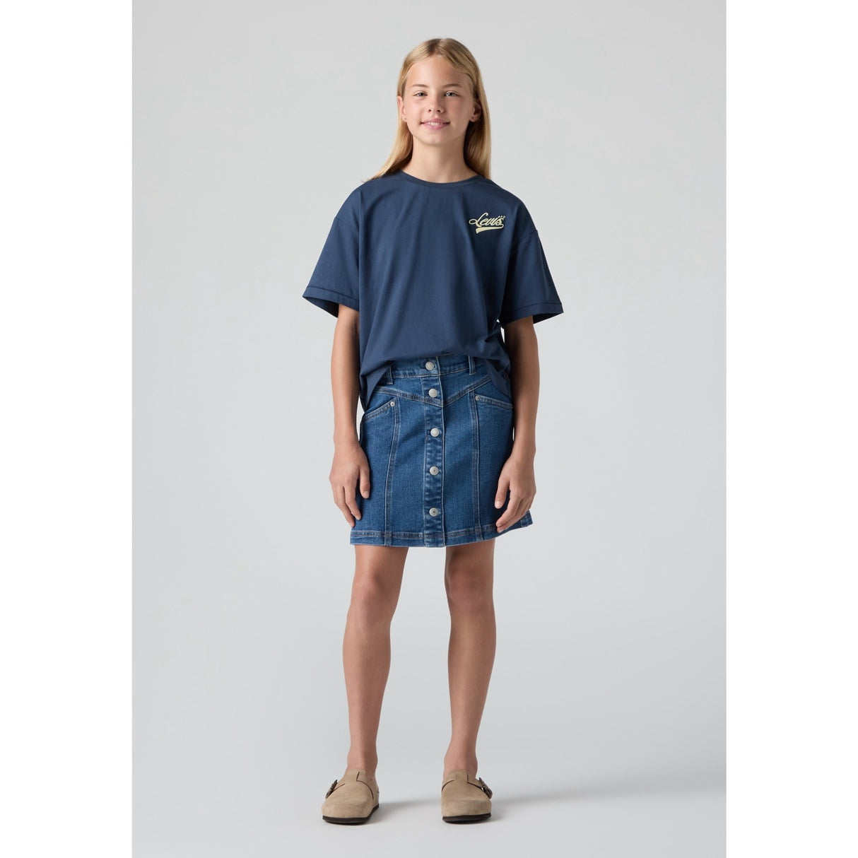 Levi's Rodeo Knap Front Kjol