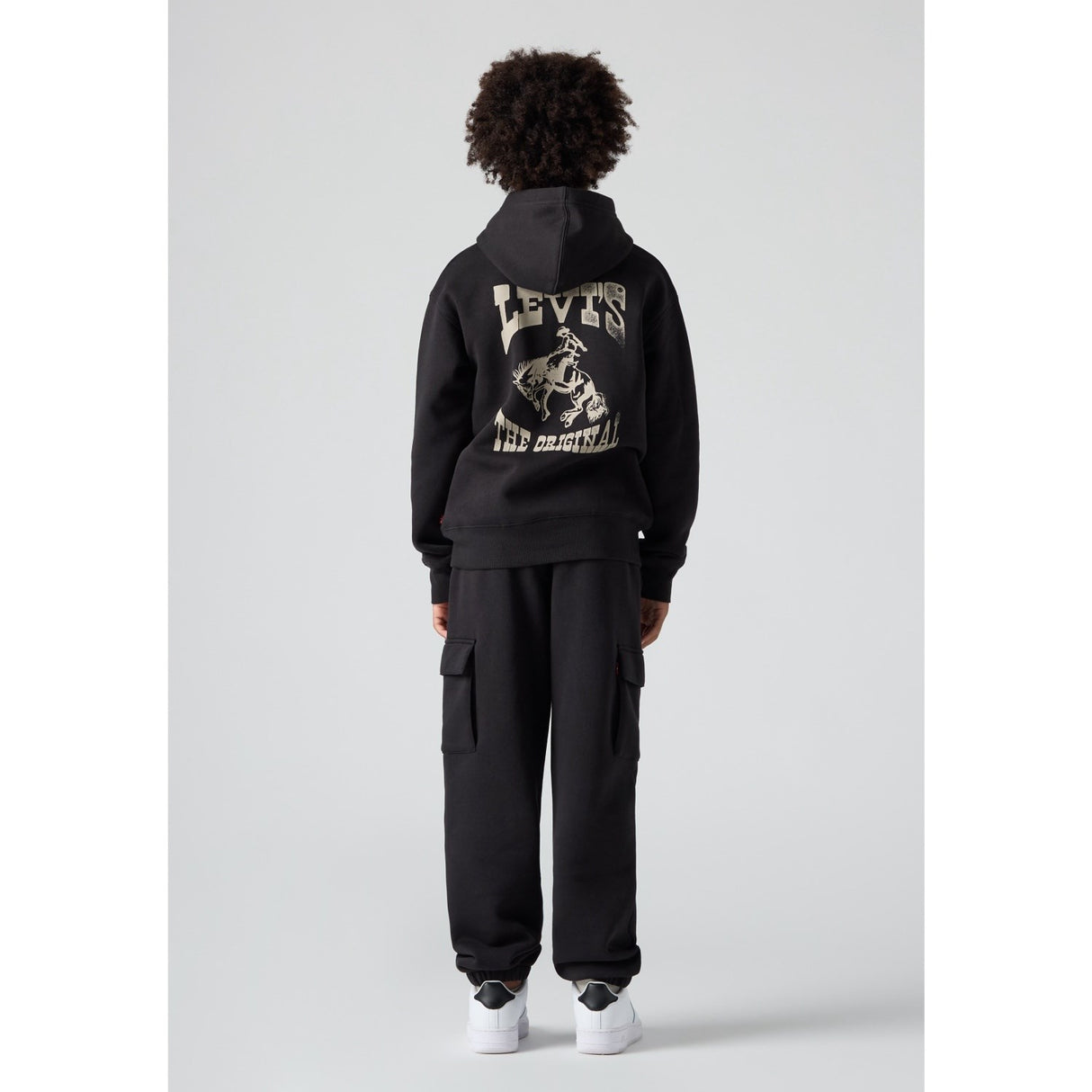 Levi's Jet Black Cargo Jogger