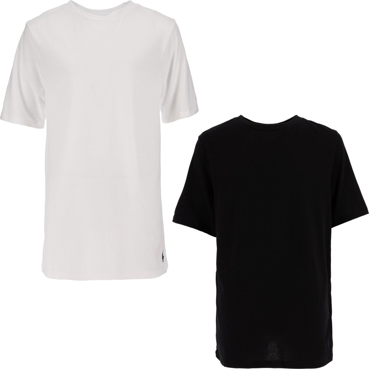Polo Ralph Lauren White/Polo Black 2-Pack Bomull Crew Tee