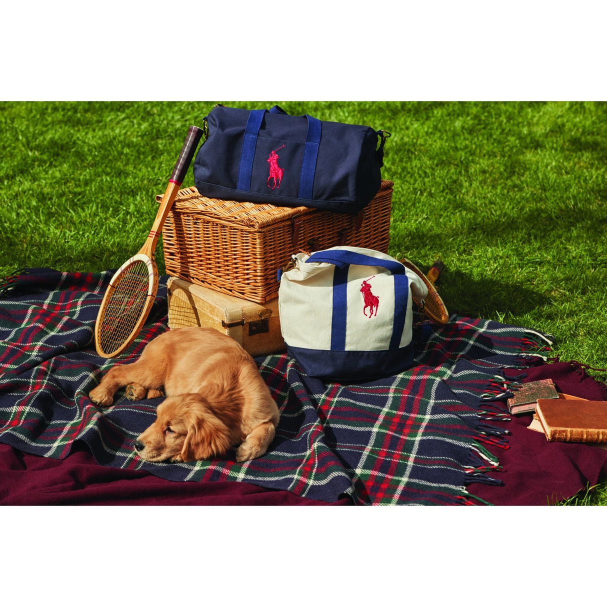 Polo Ralph Lauren Newport Navy Pikétröja Player Duffle