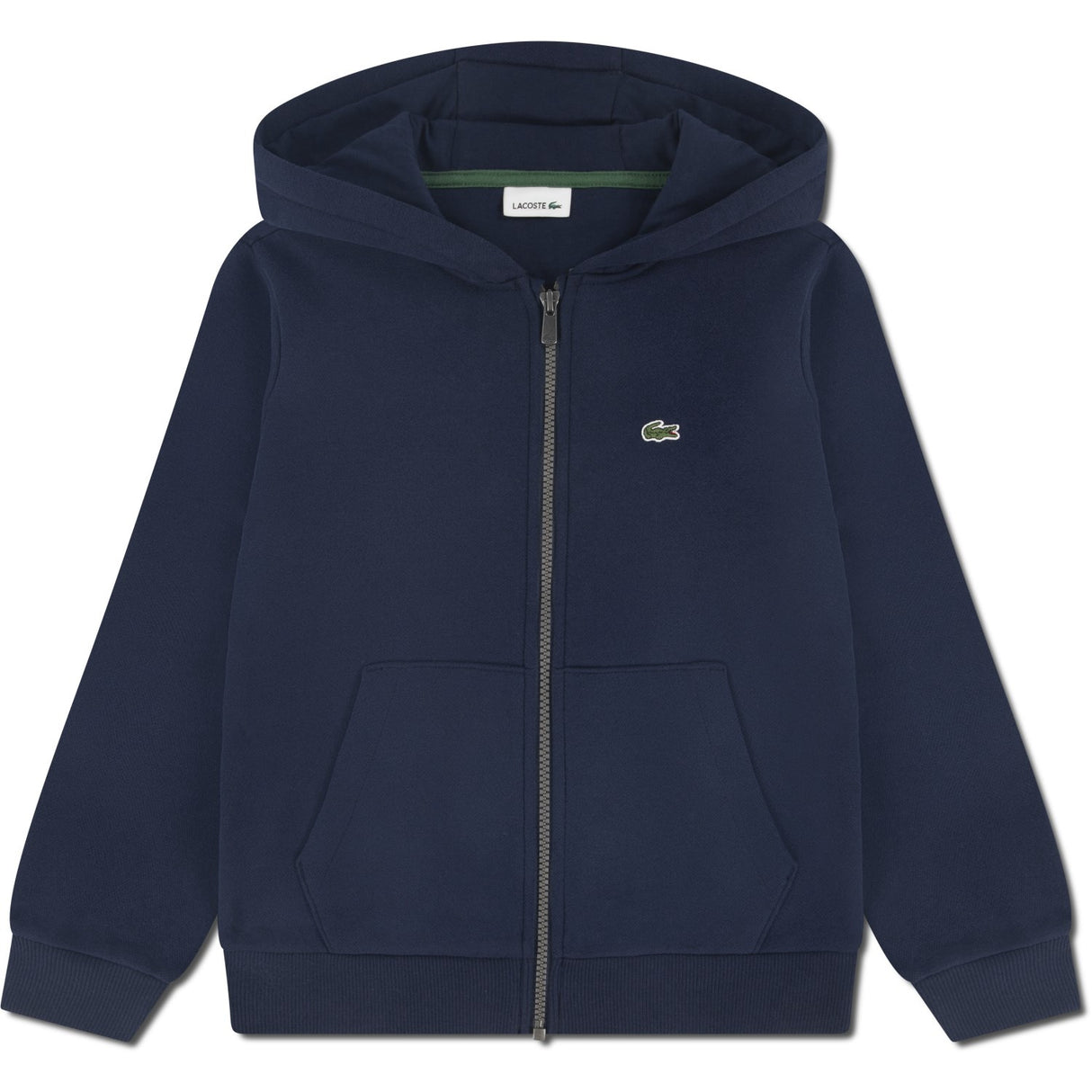 LACOSTE Marine Core Fleece Full Zip Hoodies