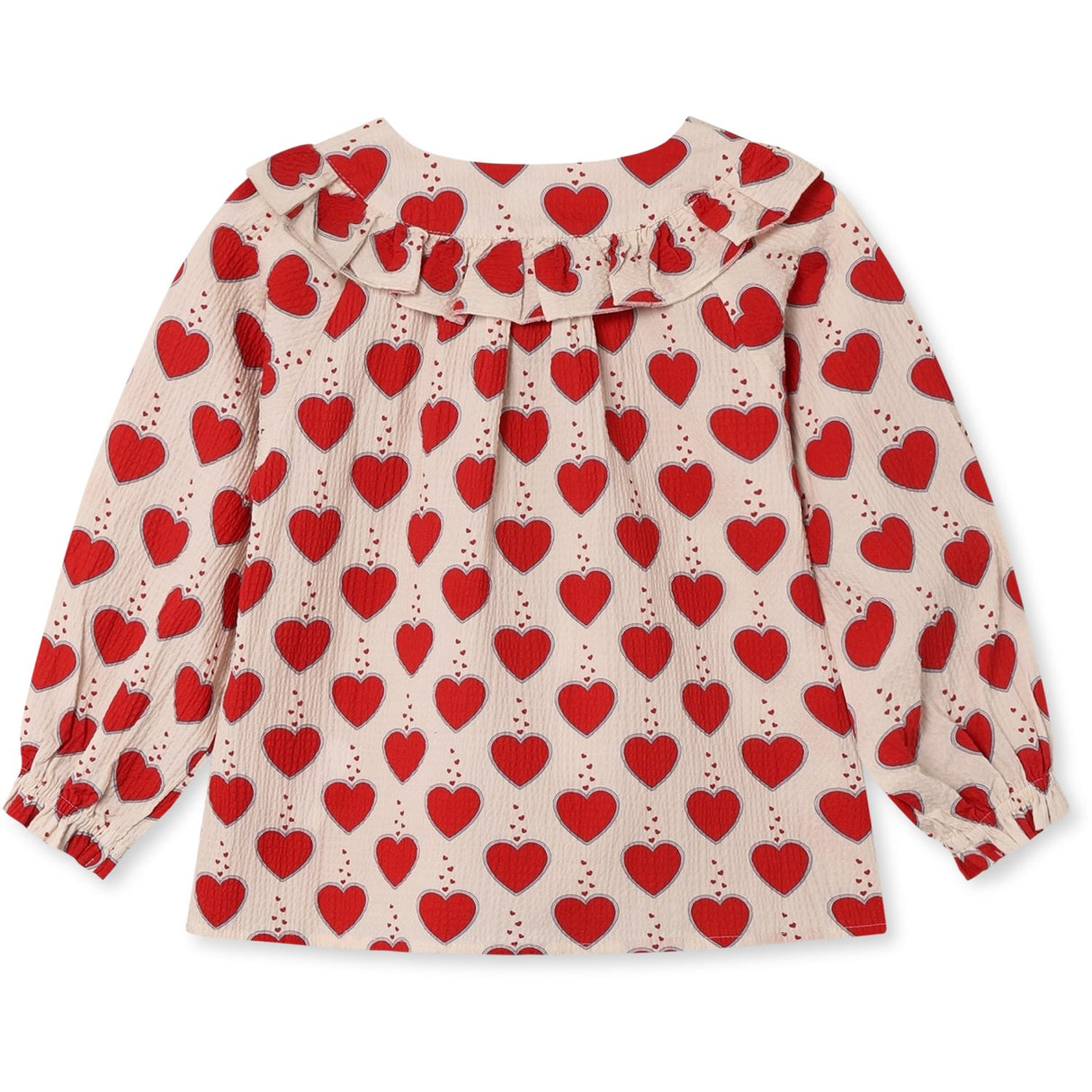 Fliink Sandshell Aop Winter Heart Blus