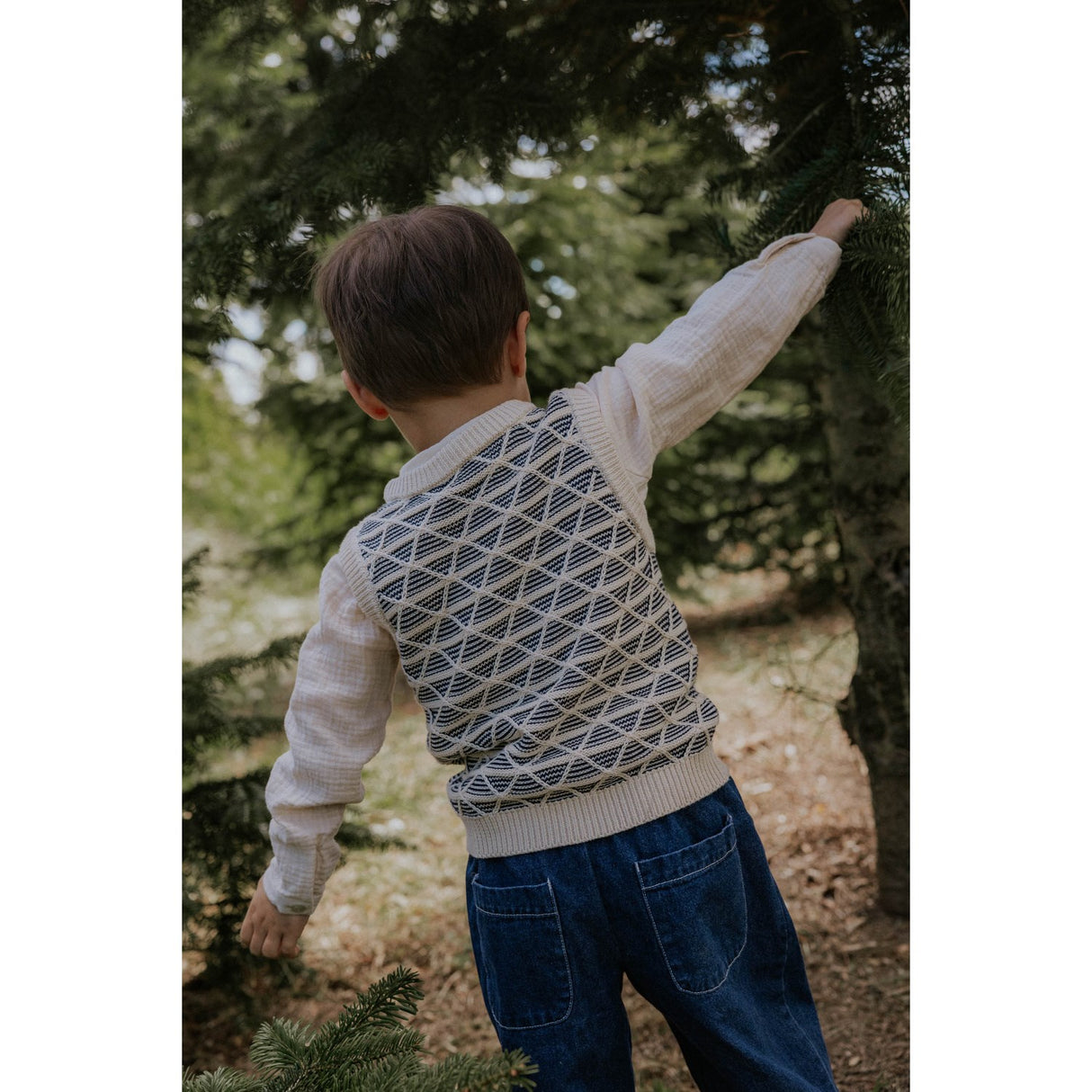 Fliink Sandshell Sune Stickad Väst