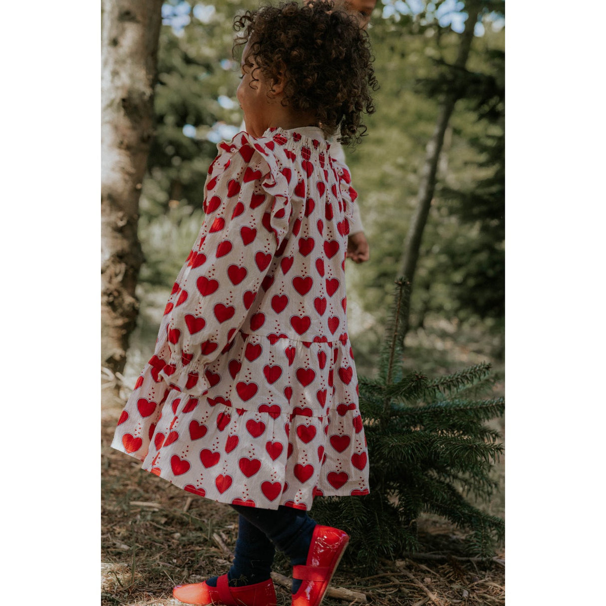 Fliink Sandshell Aop Winter Heart Klänning