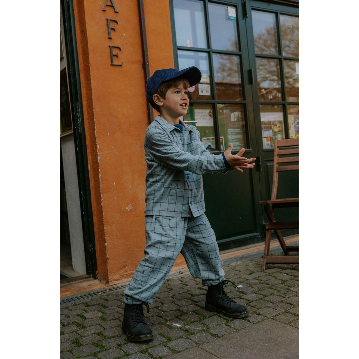 Fliink Slate Cody Check Skjorta