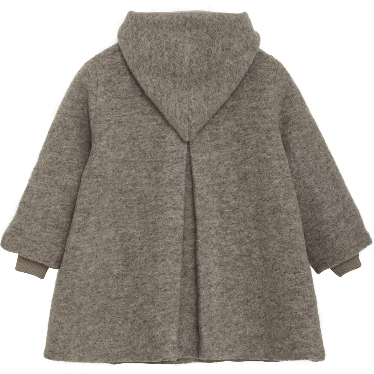 Huttelihut Camel Melange Täcka Huva Ull W. Lining