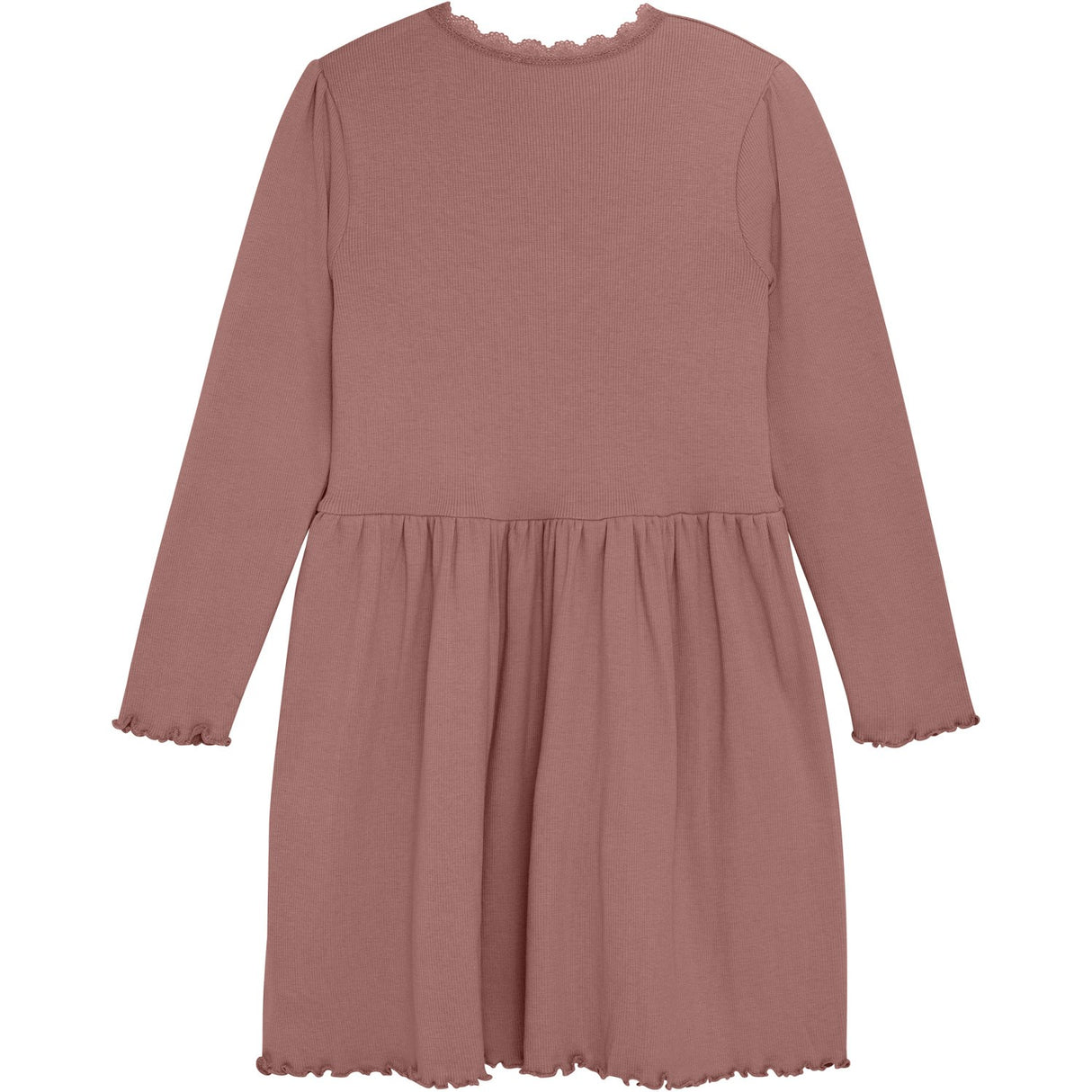 Huttelihut Burlwood Klänning Ls Rib