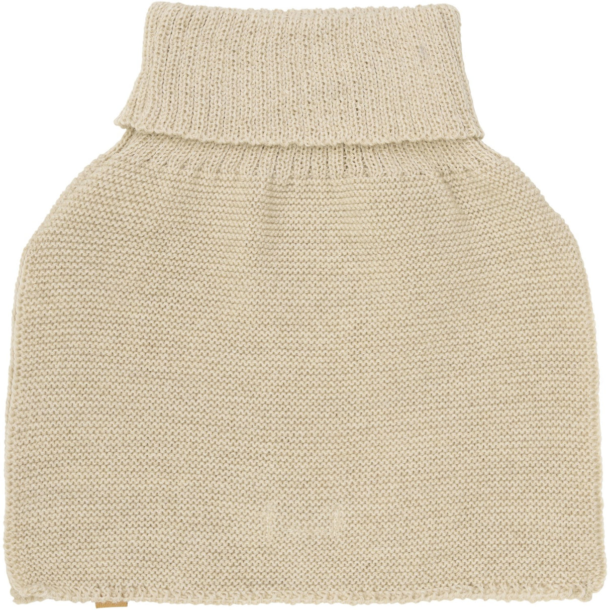 Huttelihut Sand Melange Neck Warmer Ull Stickad