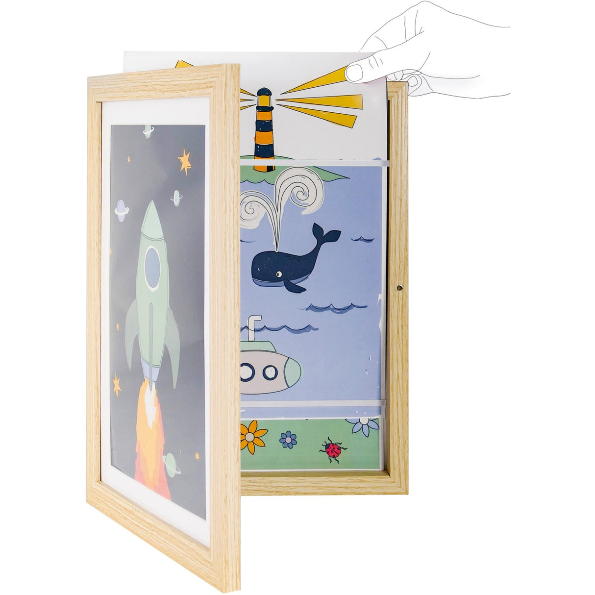 Vanilla COPENHAGEN Wood Gallery Frame Träd